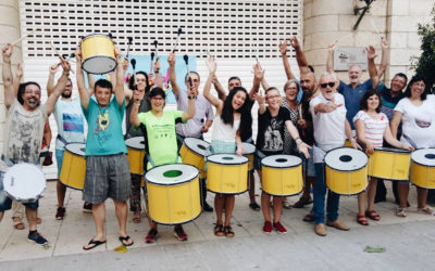 Recibimos los tambores de Tito Puig para la PERCUFENÒMENS!